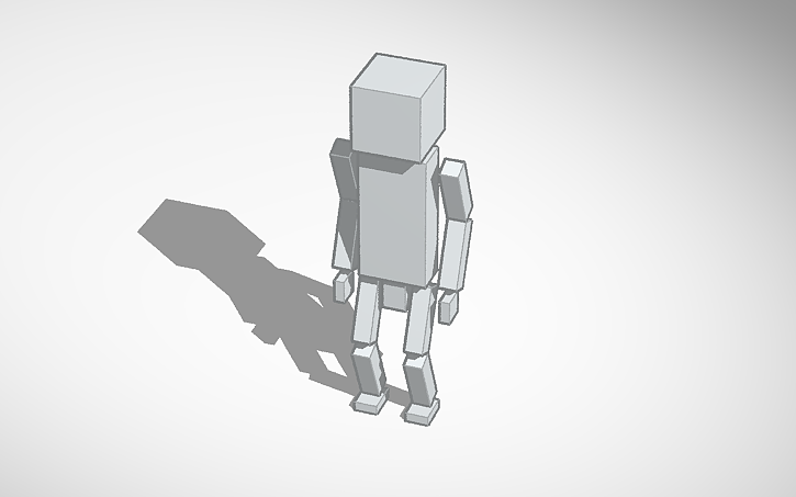 3D design Ragdoll - Tinkercad