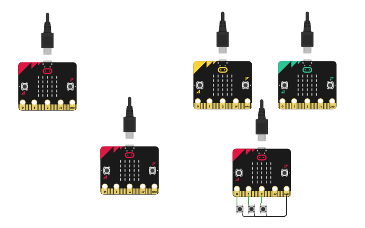 Circuit design Micro:bit Challenge - Tinkercad