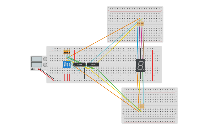 Circuit design ASCII - Tinkercad