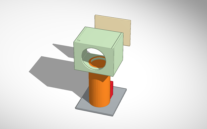 3D design IoT Motion Sensor - Tinkercad