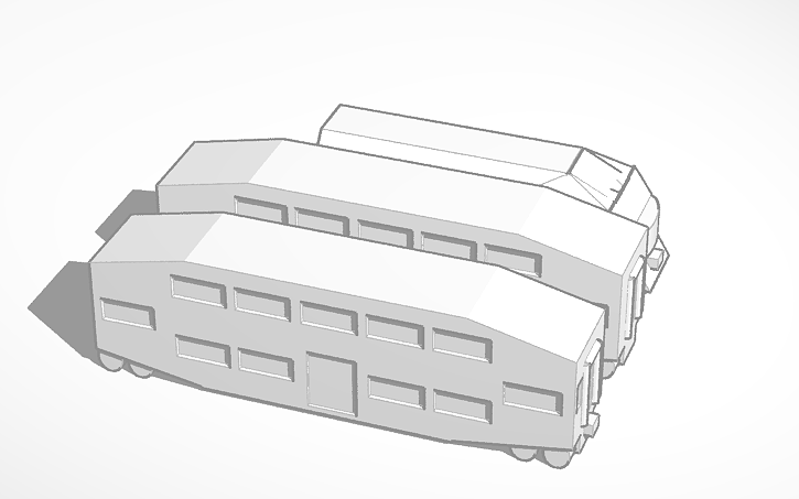 3D design Train set 2.0 - Tinkercad