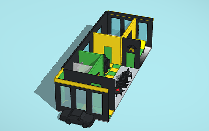 3D design Copy of Interior Design Challenge - Tinkercad
