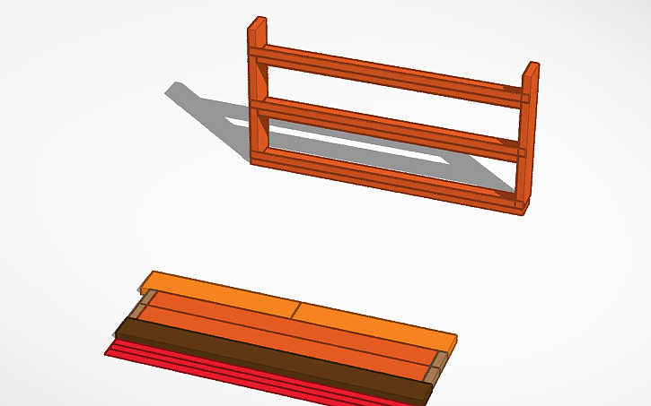 3D design Spice Rack - Tinkercad