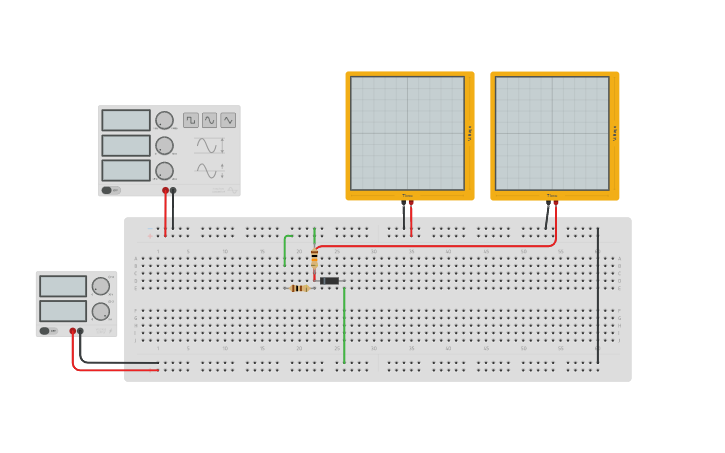 Circuit design NEGATIVE CLIPPER CIRCUIT (AE PPT) - Tinkercad