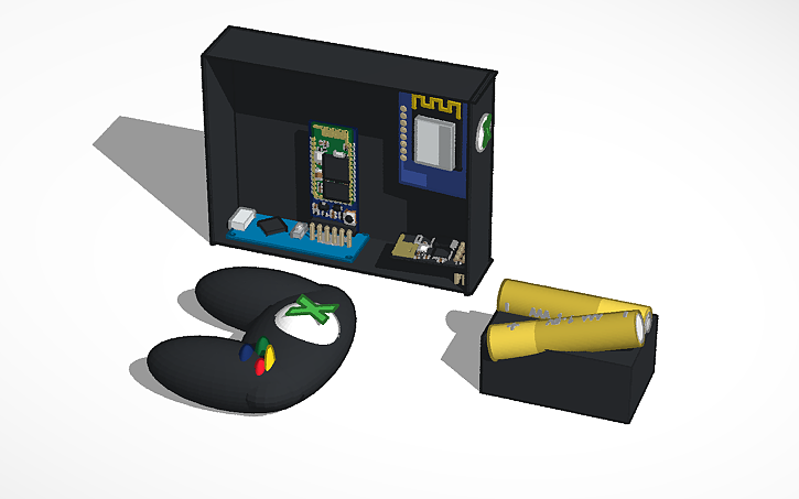 3D design Xbox - Tinkercad