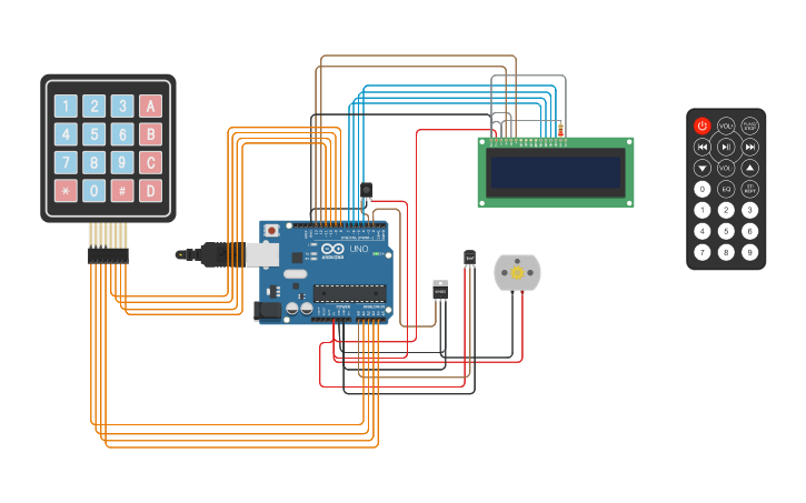 Circuit design ТЕРМОСТАТ - Tinkercad