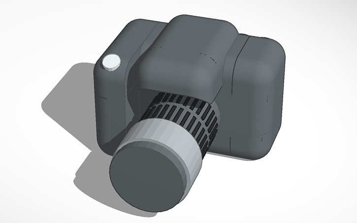 3D design DSLR cam - Tinkercad