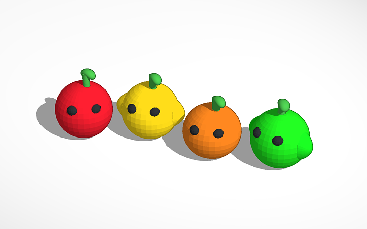 3D design Fruit - Tinkercad