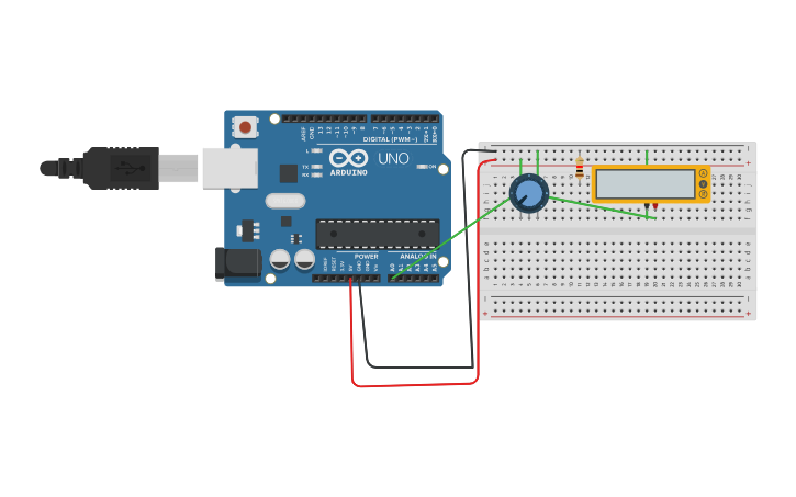 Circuit design COMP 1045 Assignment 3 Level 1 - Tinkercad