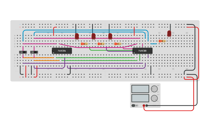 Circuit design Ustad Kiyani Decoder - Tinkercad