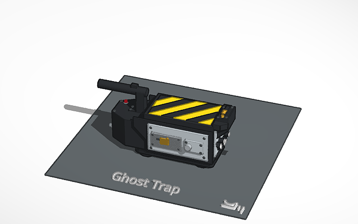 3D design Ghost Trap - Tinkercad