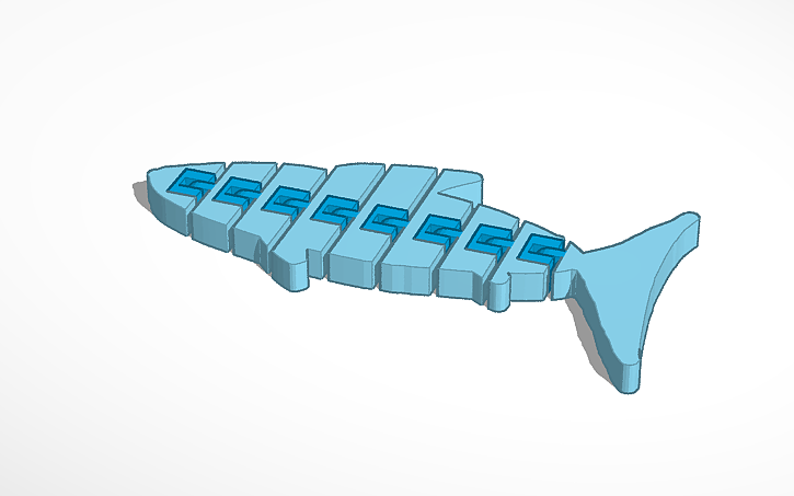 3D design Fish - Tinkercad