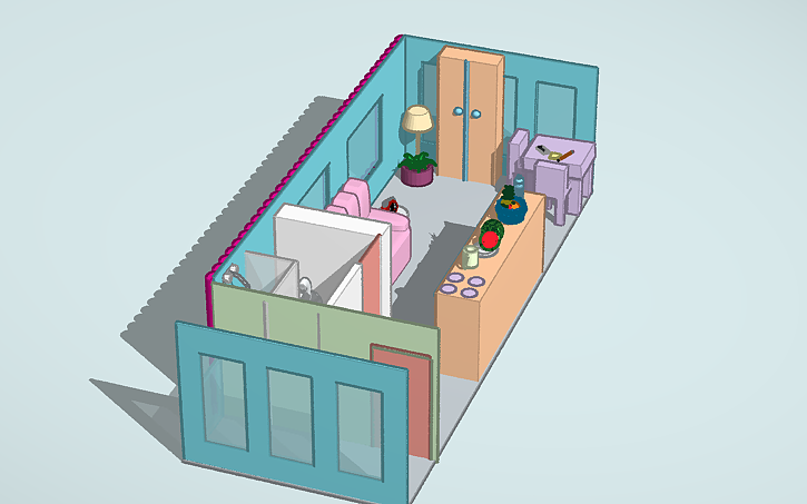 3D design Tiny Home! - Tinkercad