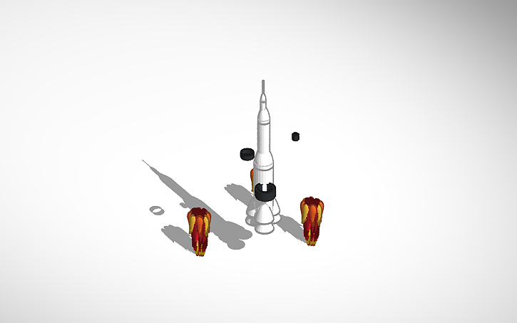 3D design APOLLO 11 - Tinkercad