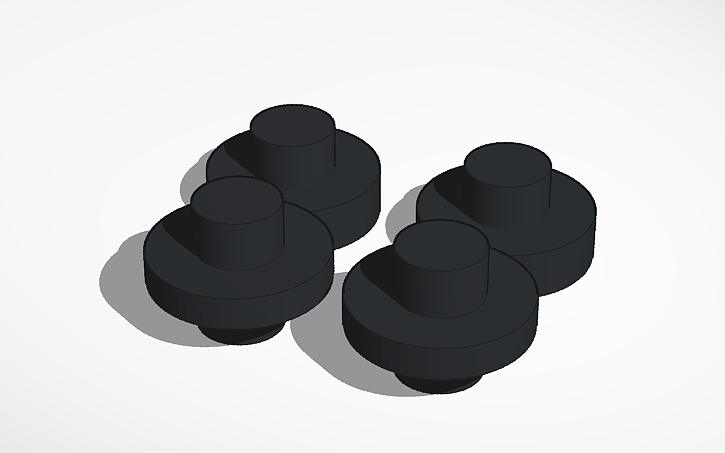 3D design Simagic P1000 Spring Mod Washers V2 - Tinkercad