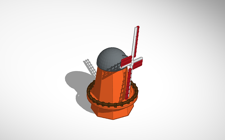 3D design Windmill - Tinkercad