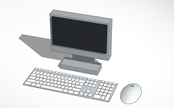 3D design computer - Tinkercad