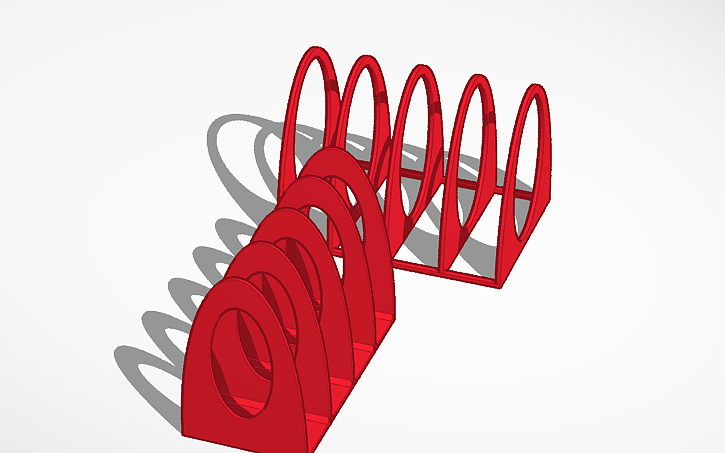 3D design Folder Organizer - Tinkercad