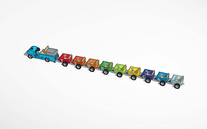 Train Designs Solidworks 3D design The Tinkercad Train - Tinkercad