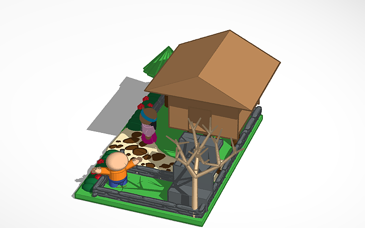 3D design VARHENYAASRI'S TREEHOUSE🌳 - Tinkercad