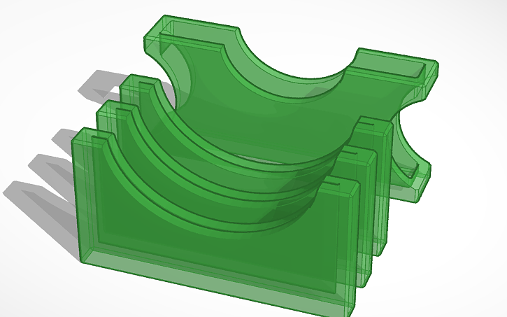 3D design Craft Razor Blade Holder - Tinkercad