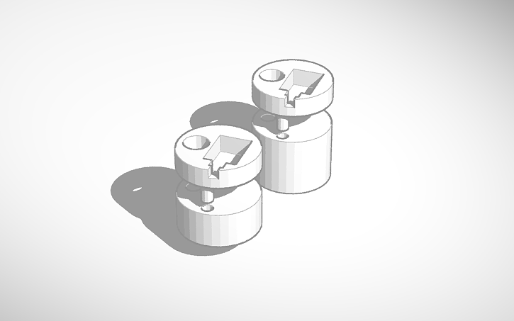 3D design Sensor Holder Top - Tinkercad