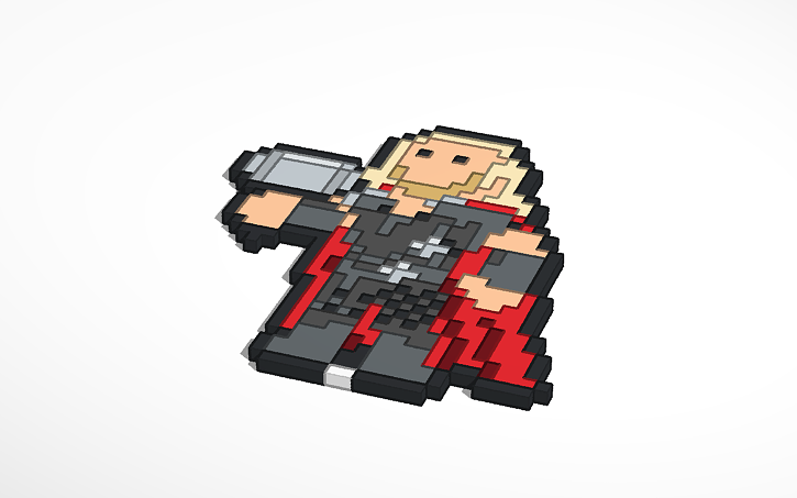 3D design Thor - Tinkercad