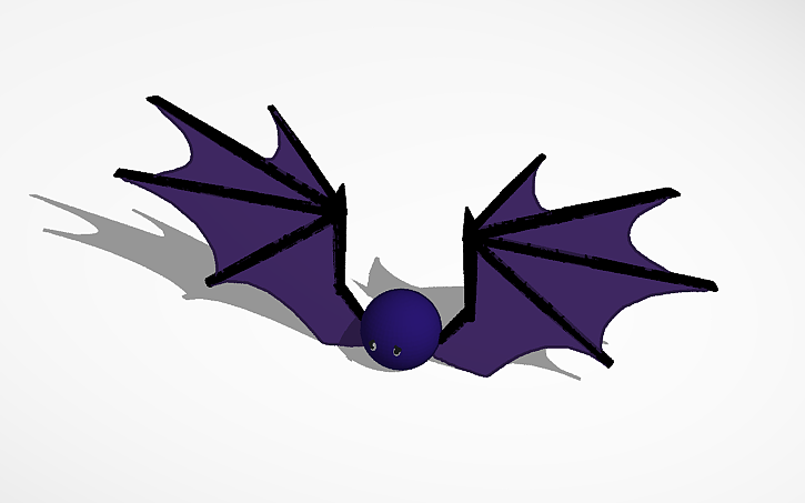 3D design Bats - Tinkercad