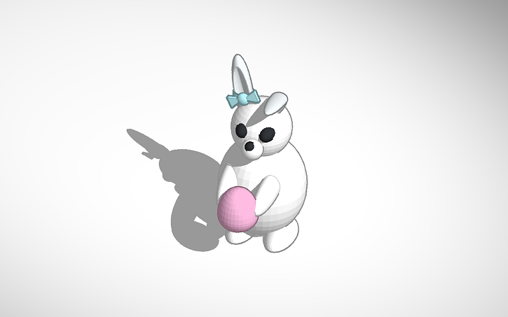 3D design happy Easter!!! - Tinkercad