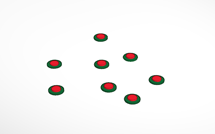 3D design landmines design - Tinkercad