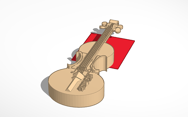 3D design Owen fiddle - Tinkercad