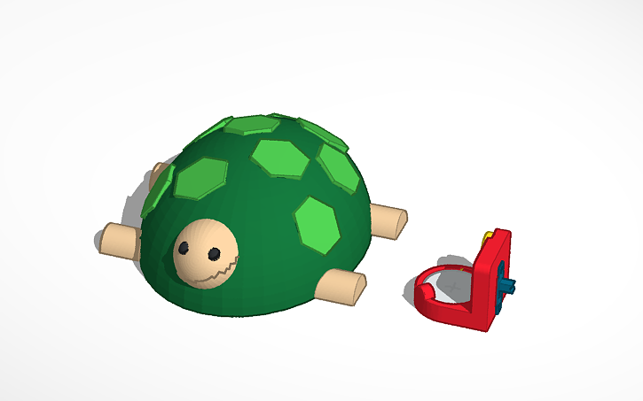3D design Tortoise - Tinkercad