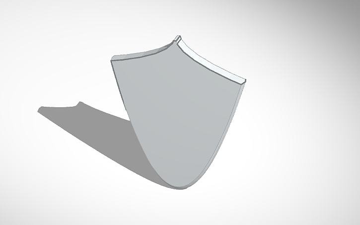 3D design Shield - Tinkercad