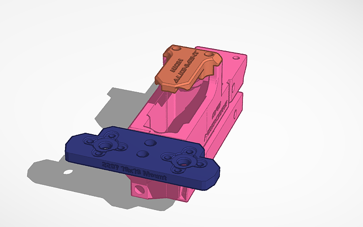 3D design Brushless Noidcore Straght Talon - Tinkercad