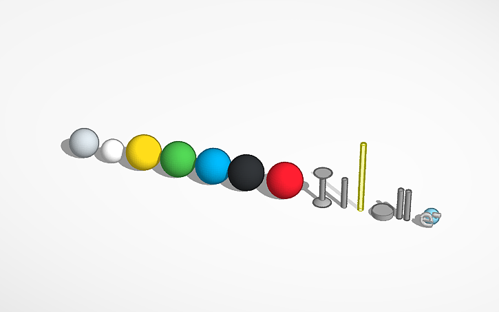 3D design Molecule Maker - Tinkercad