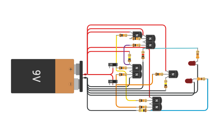 Circuit design Lab 5 - Tinkercad