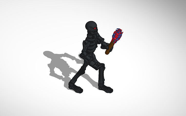 Project Skelleton 3D design skelleton - Tinkercad