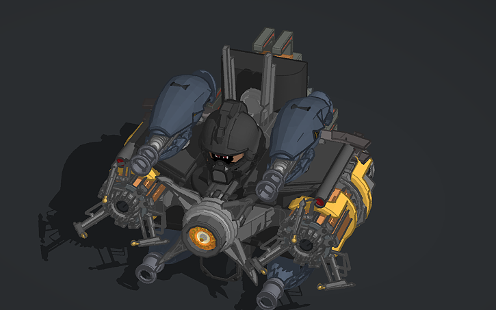 3D design Destructor astro - Tinkercad
