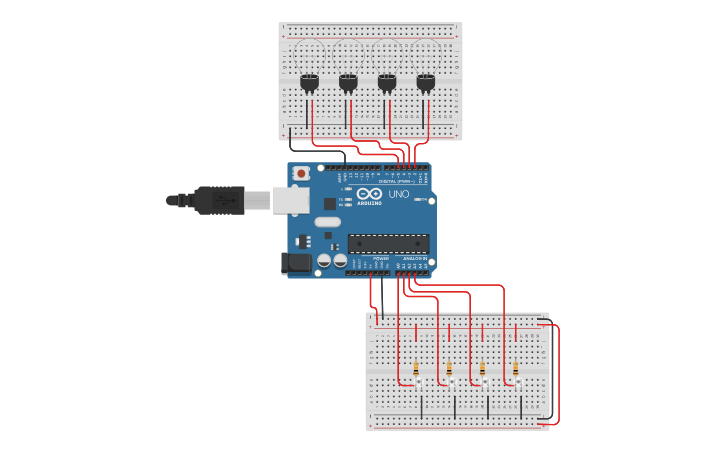 Circuit design ejer4_TP1_Parte1 - Tinkercad