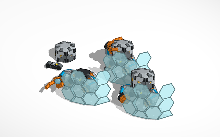 3D design Shell-Walkers Horizon Zero Dawn - Tinkercad