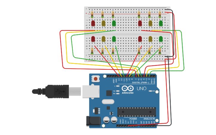 Circuit design CS211 CAPSTONE PROJECT SOLWEZI CAMPUS 2025 - Tinkercad