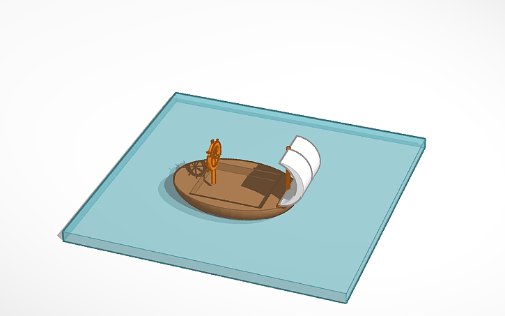 3D design Gəmi - Tinkercad