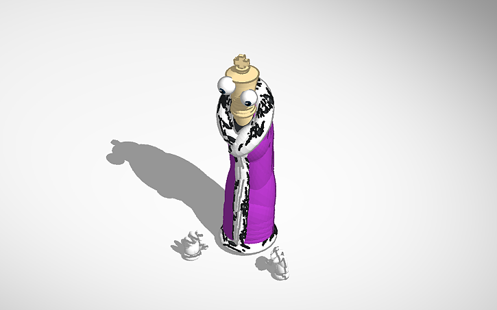 3D design Printable Kinger - Tinkercad