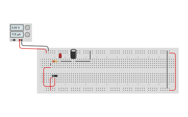 Circuit design ok - Tinkercad