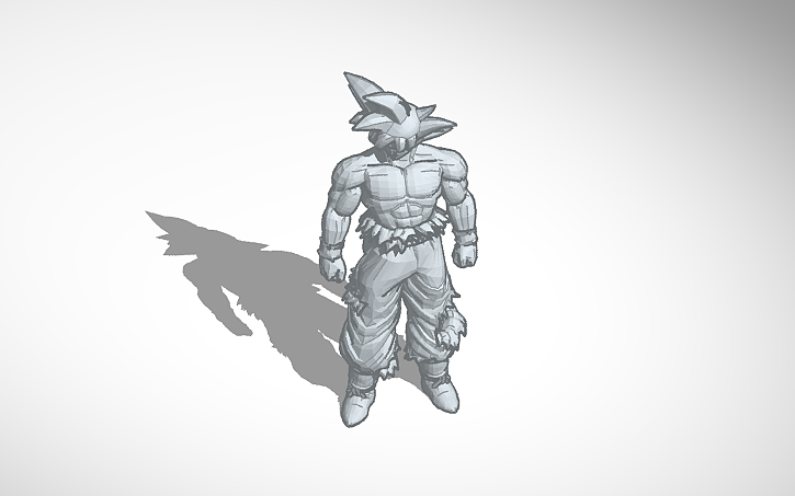 Tinker Ui 3D design Goku UI - Tinkercad
