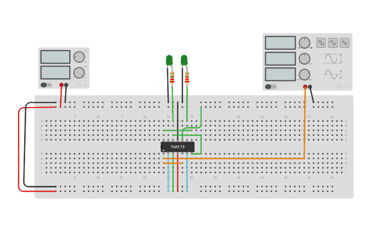 Circuit design MOD-3 Synchronous up counter Suparna Sabud 20 - Tinkercad