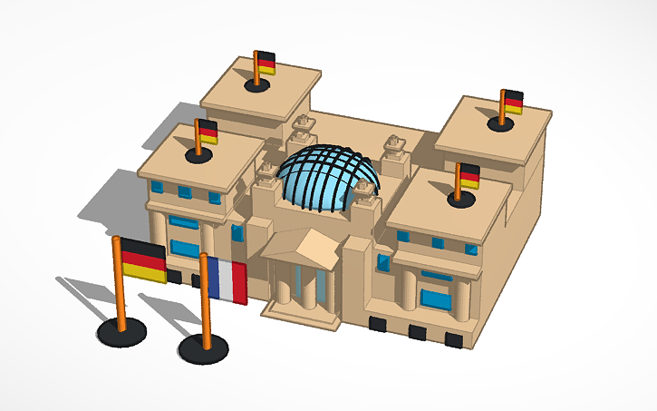 3D design Reichtangle - Tinkercad