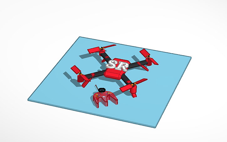 3D design Drone - Tinkercad