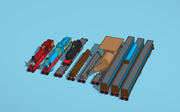 3D design reg the strong one - Tinkercad