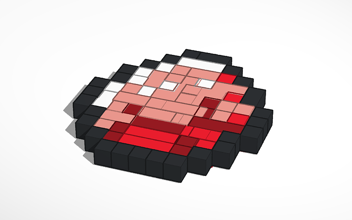 Minecraft Ruby Model 3D design Minecraft Ruby - Tinkercad